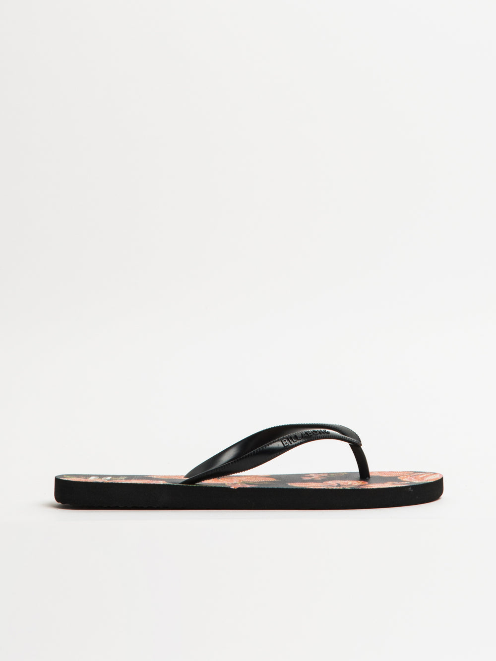WOMENS BILLABONG DAMA BLACK OVERFLOW SANDALS - CLEARANCE