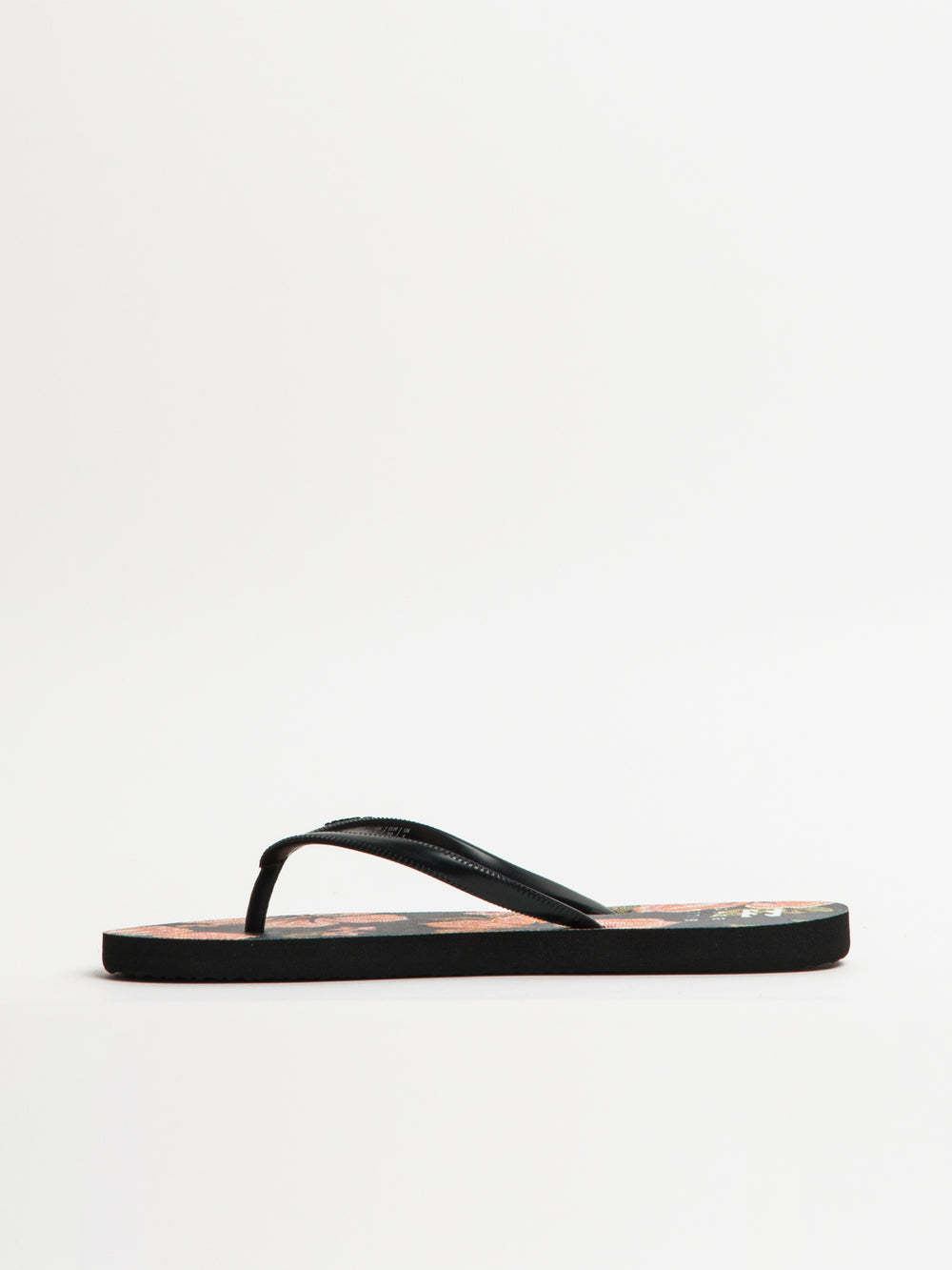 WOMENS BILLABONG DAMA BLACK OVERFLOW SANDALS - CLEARANCE