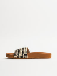 WOMENS BILLABONG MARA BLACK/WHITE SANDALS - CLEARANCE