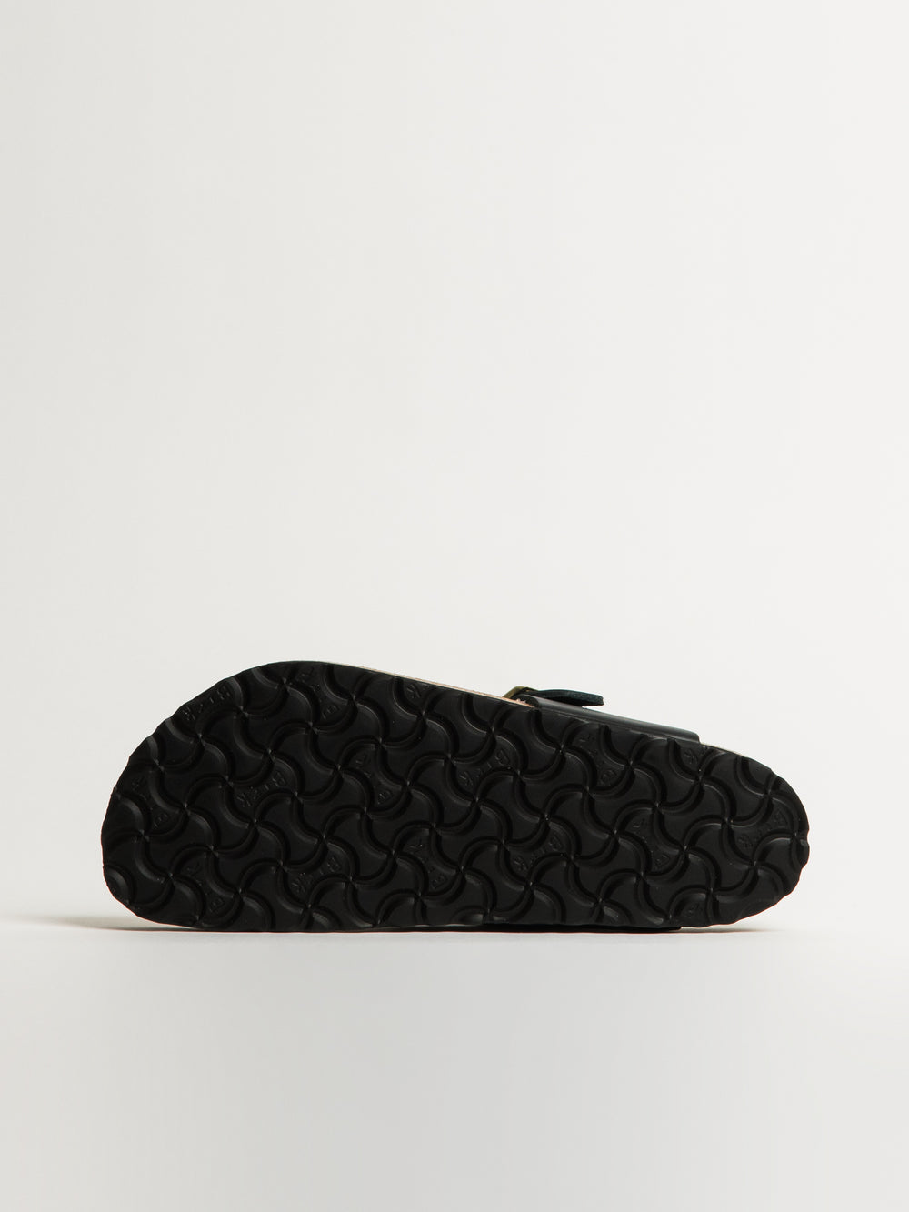 WOMENS BIRKENSTOCK GIZEH FLOWER LEATHER SANDALS - REGULAR - BLACK