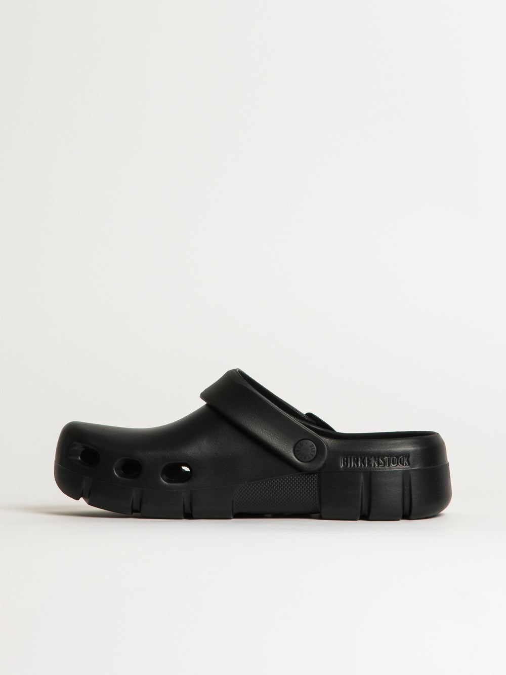 WOMENS BIRKENSTOCK BIRKI FLOW EVA CLOG - REGULAR - BLACK