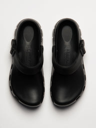 WOMENS BIRKENSTOCK BIRKI FLOW EVA CLOG - REGULAR - BLACK
