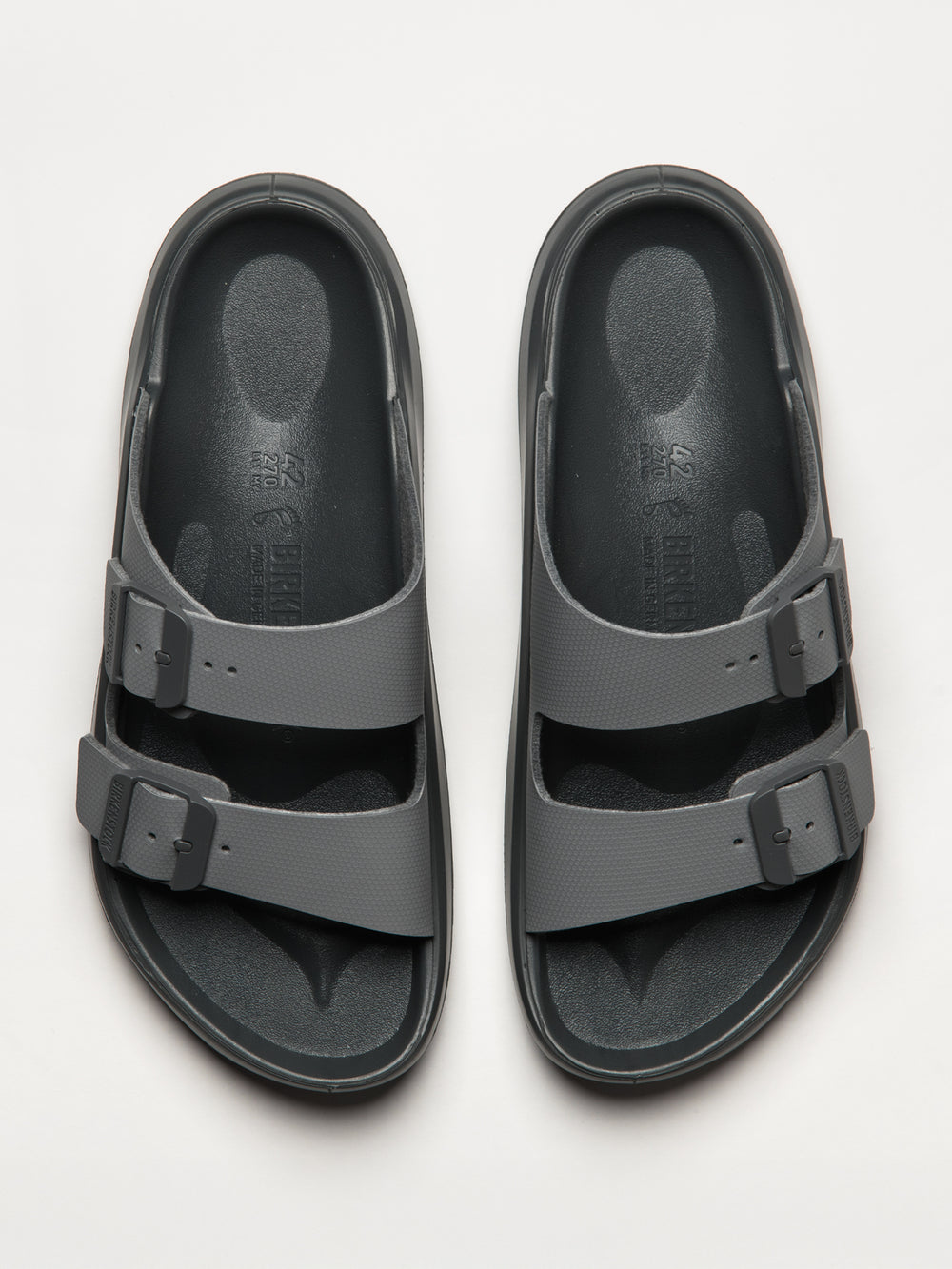 MENS BIRKENSTOCK MOGAMI TERRA BIRKO- REGULAR -FLOR SANDALS - GREY