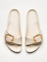 WOMENS BIRKENSTOCK MADRID BIG BUCKLE EVA SANDALS - MEDIUM/NARROW - EGG