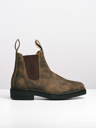WOMENS BLUNDSTONE DRESS RUSTIC BROWN BOOTS
