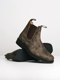 MENS BLUNDSTONE DRESS RUSTIC BROWN BOOT