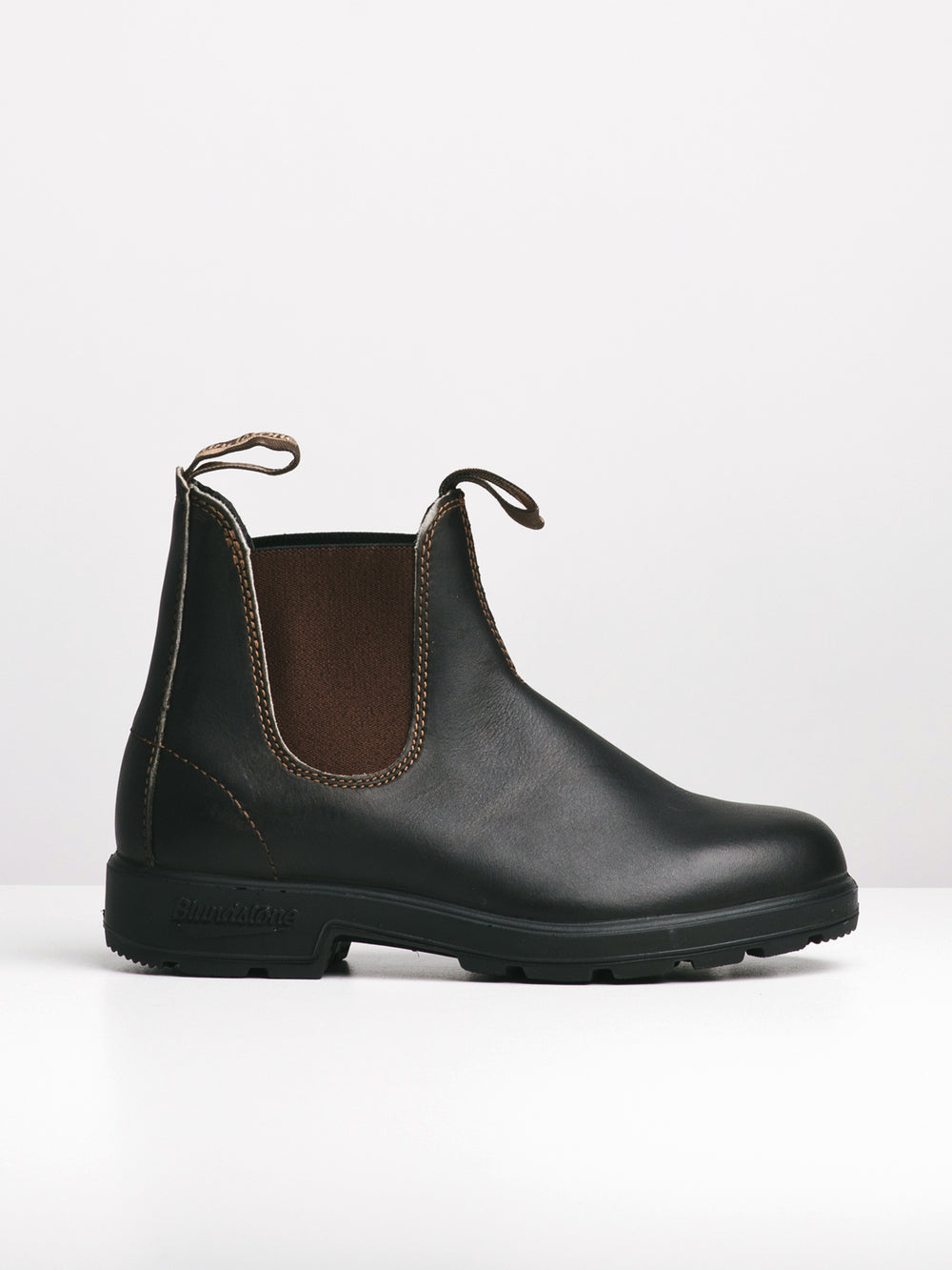 WOMENS BLUNDSTONE ORIGINAL STOUT BROWN BOOT