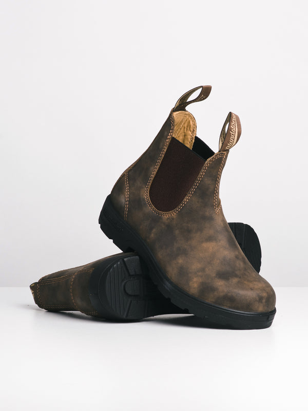 BLUNDSTONE WOMENS BLUNDSTONE CLASSIC RUSTIC BROWN BOOT - Blackwell Supply Co.