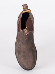 MENS BLUNDSTONE CLASSIC RUSTIC BROWN BOOT