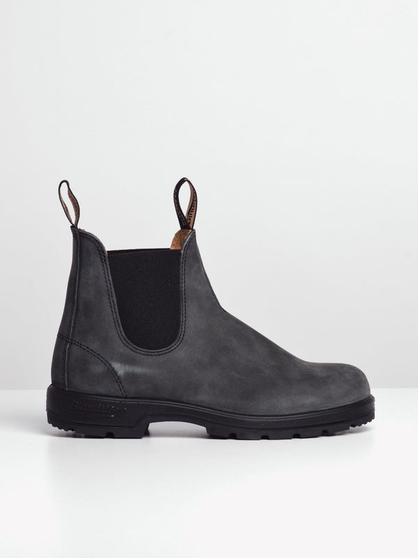 BLUNDSTONE WOMENS BLUNDSTONE CLASSIC RUSTIC BLACK BOOT - Blackwell Supply Co.