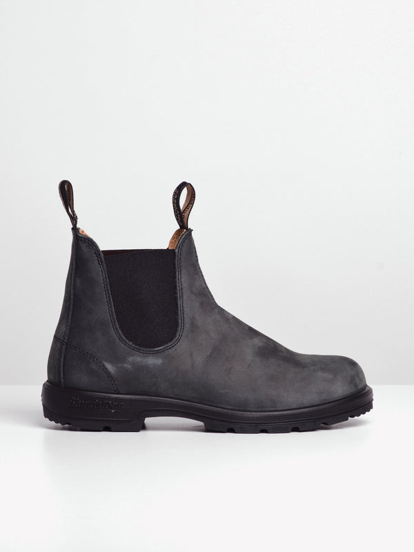 BLUNDSTONE MENS BLUNDSTONE CLASSIC RUSTIC BLACK BOOT - Blackwell Supply Co.