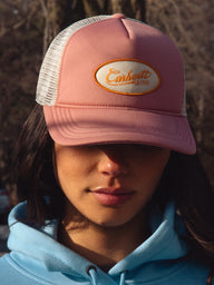 CARHARTT TRUCKER HAT - ROSE