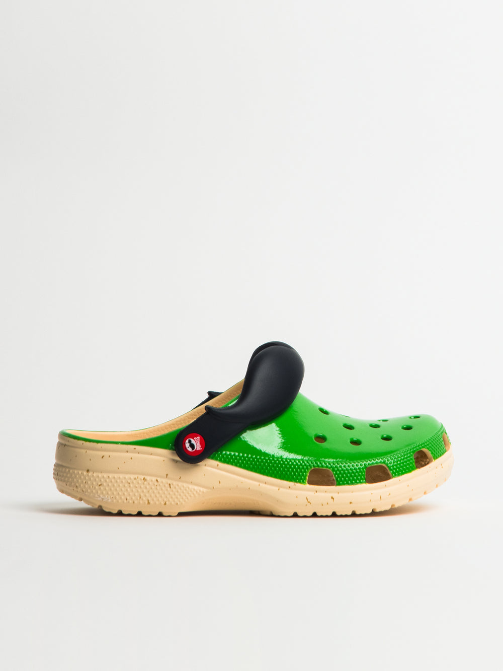 MENS CROCS PRINGLES CLASSIC CLOG - GREEN/BLUE - CLEARANCE
