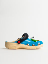 MENS CROCS PRINGLES CLASSIC CLOG - GREEN/BLUE - CLEARANCE