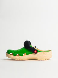 MENS CROCS PRINGLES CLASSIC CLOG - GREEN/BLUE - CLEARANCE