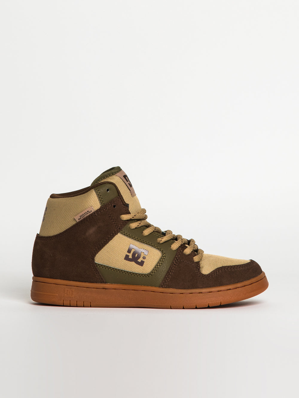 MENS DC SHOES MANTECA 4 HI WATER RESISTANT SHOE - CLEARANCE