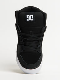 MENS DC SHOES PURE HIGH TOP WC SNEAKER - CLEARANCE
