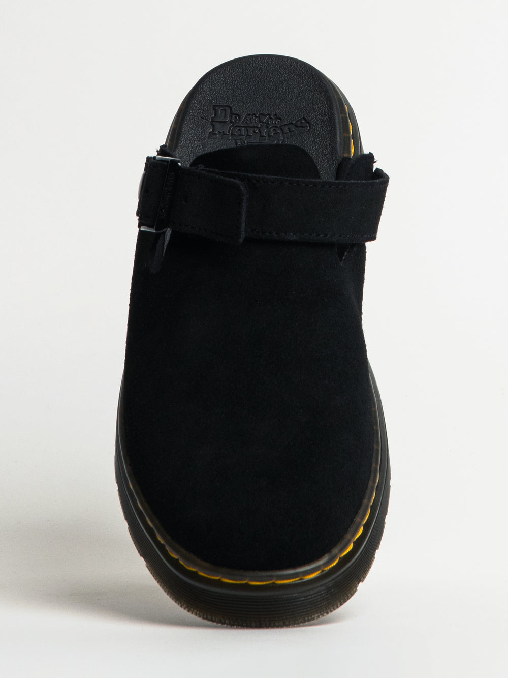 MENS DR MARTENS CARSON SUEDE MULES - CLEARANCE