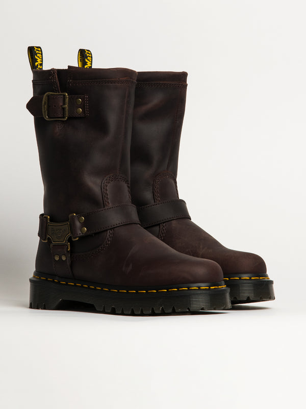 DR MARTENS WOMENS DR MARTENS ANISTONE HI BOOT - BROWN - Blackwell Supply Co.