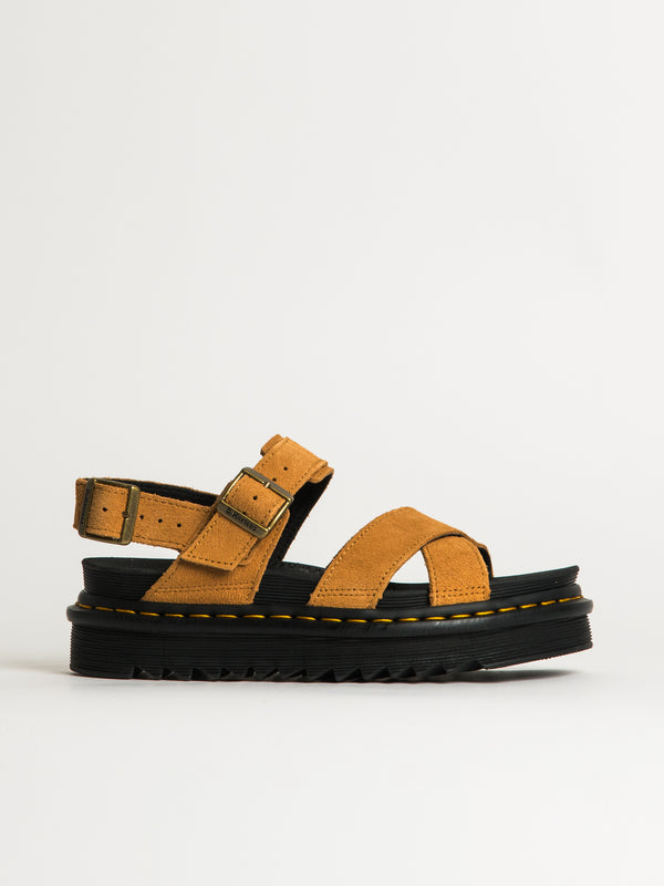 DR MARTENS WOMENS DR MARTENS VOSS II EH SUEDE SANDAL - Blackwell Supply Co.
