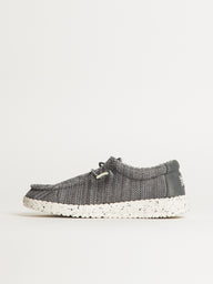 KIDS HEYDUDE WALLY YOUTH STRETCH SOX - GREY
