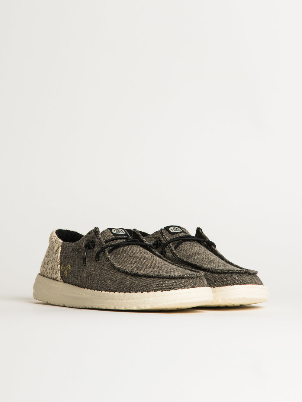 WOMENS HEYDUDE WENDY FUNK SURF BAJA SNEAKER - BLACK