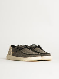 WOMENS HEYDUDE WENDY FUNK SURF BAJA SNEAKER - BLACK
