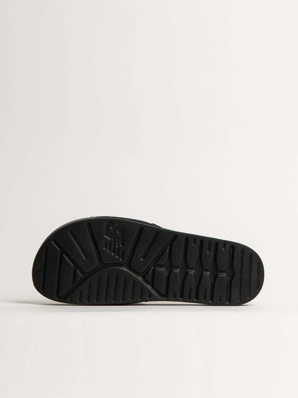 MENS NEW BALANCE THE 200 SLIDE - BLACK/WHITE