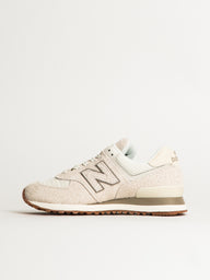 WOMENS NEW BALANCE THE 574 SNEAKER - SEA SALT