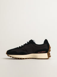 WOMENS NEW BALANCE THE 327 SNEAKER - BLACK/WHITE