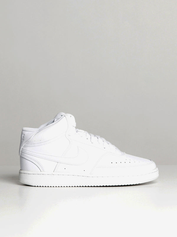 NIKE WOMENS NIKE COURT VISION MID SNEAKER - WHITE - Blackwell Supply Co.