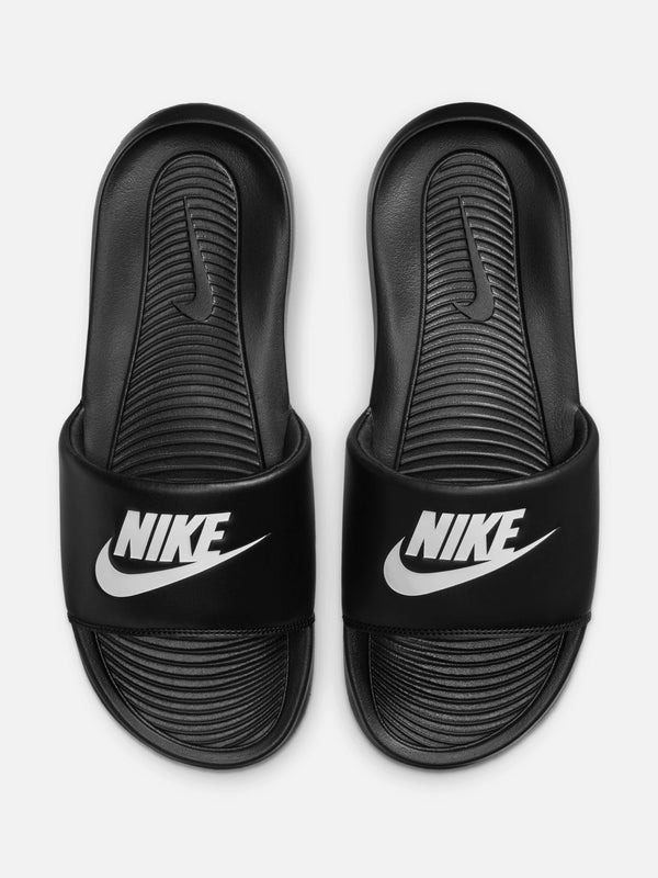 NIKE MENS NIKE VICTORI ONE SLIDE SANDAL - BLACK - Blackwell Supply Co.