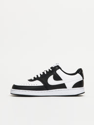 WOMENS NIKE COURT VISION LOW NEXT NATURE SNEAKER - BLACK/WHITE