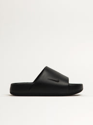WOMENS NIKE CALM SLIDES - BLACK