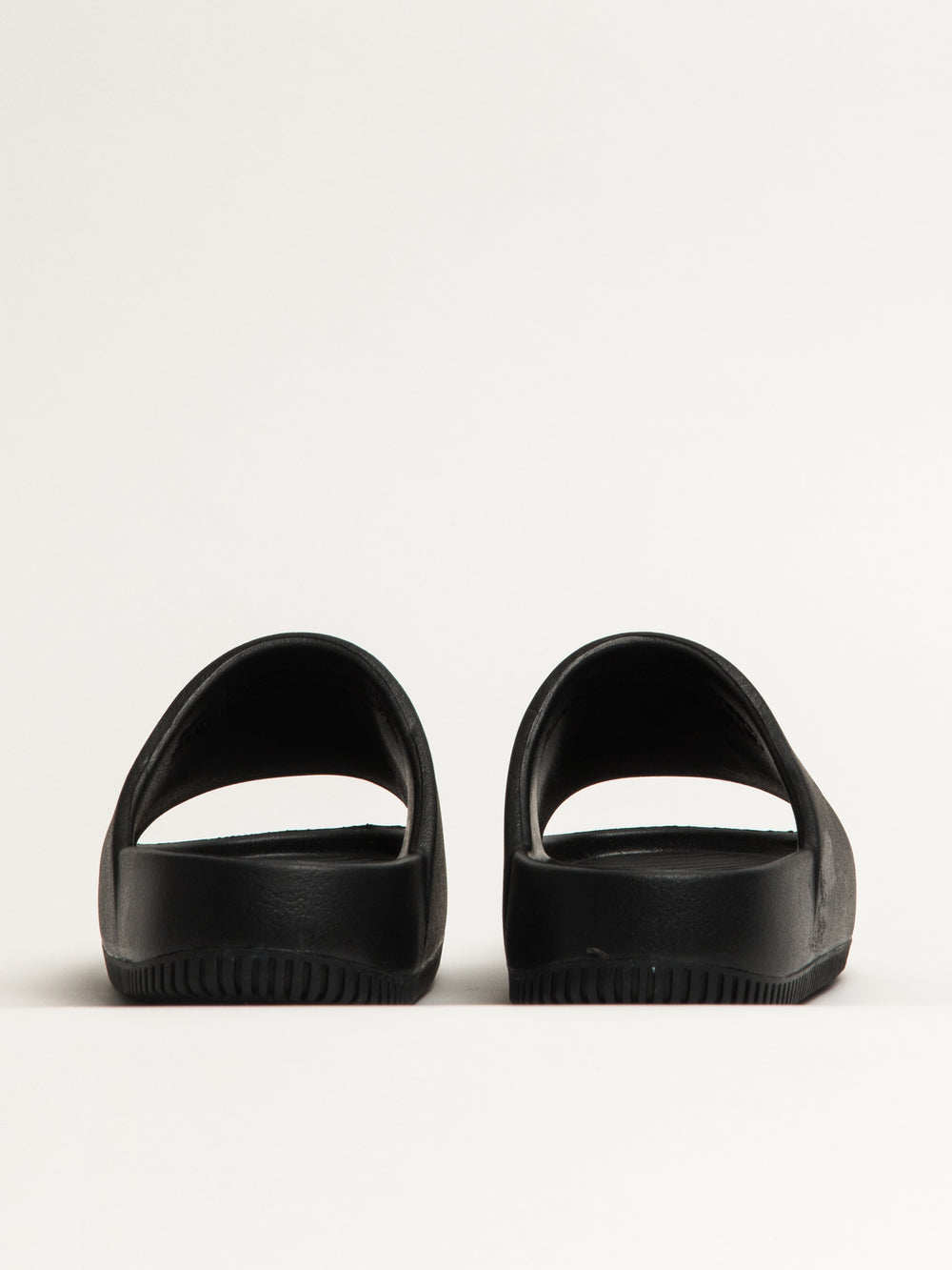 WOMENS NIKE CALM SLIDES - BLACK