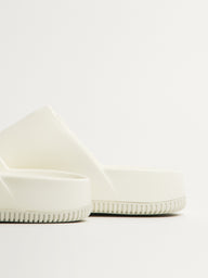 WOMENS NIKE CALM SLIDES - SAIL