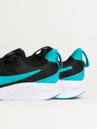 KIDS NIKE STAR RUNNER 4 SHOES - BLACK/BRIGHT CRIMSON/WHITE/DUSTY CACTUS