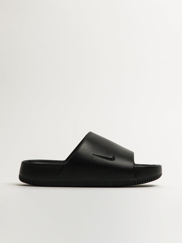 NIKE MENS NIKE CALM SLIDES - BLACK - Blackwell Supply Co.