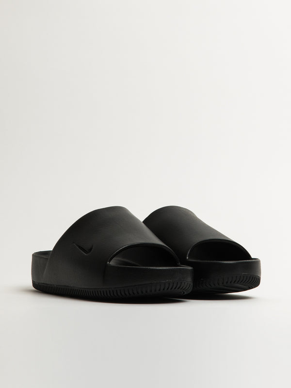 NIKE MENS NIKE CALM SLIDES - BLACK - Blackwell Supply Co.
