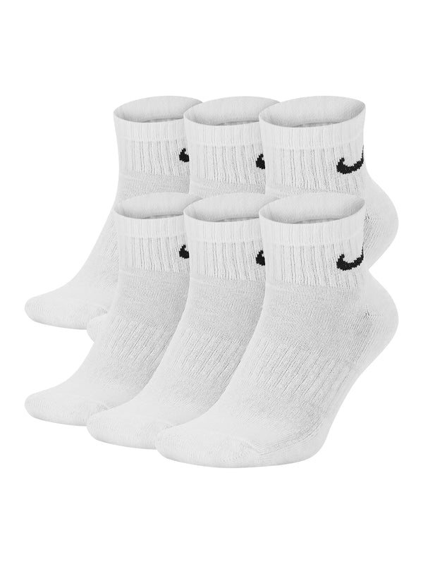 NIKE NIKE EVERYDAY CUSHIONED ANKLE SOCKS 6 PACK - Blackwell Supply Co.