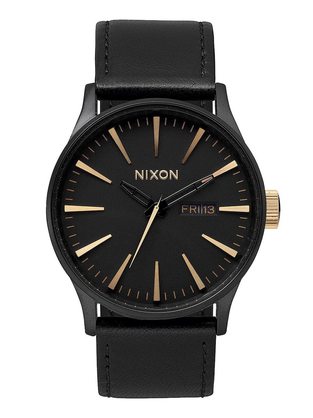 NIXON SENTRY LEATHER WATCH