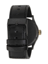 NIXON SENTRY LEATHER WATCH