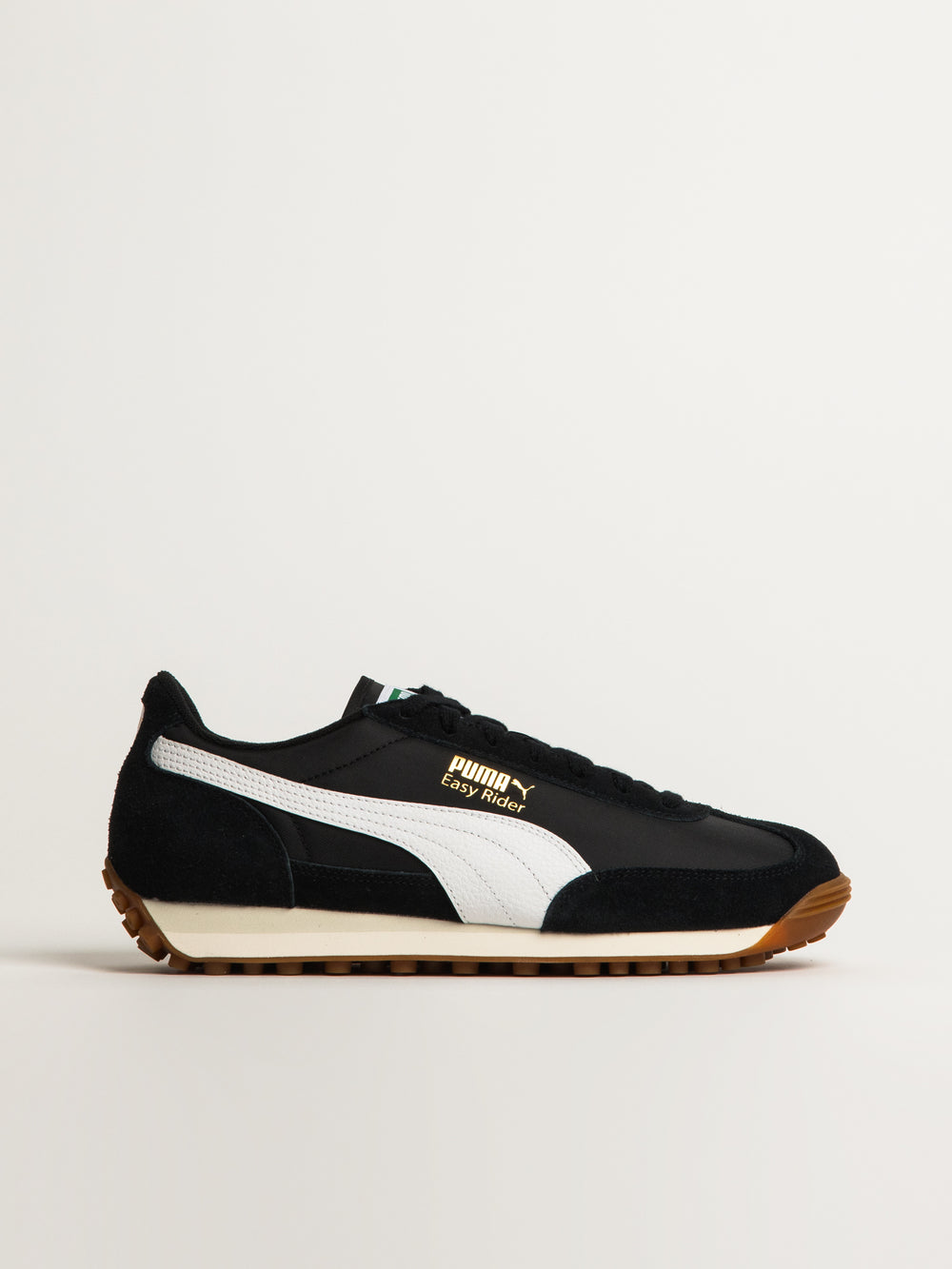 MENS PUMA EASY RIDER VINTAGE SNEAKER - BLACK/WHITE