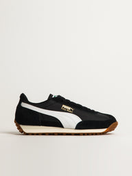 MENS PUMA EASY RIDER VINTAGE SNEAKER - BLACK/WHITE