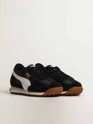 MENS PUMA EASY RIDER VINTAGE SNEAKER - BLACK/WHITE
