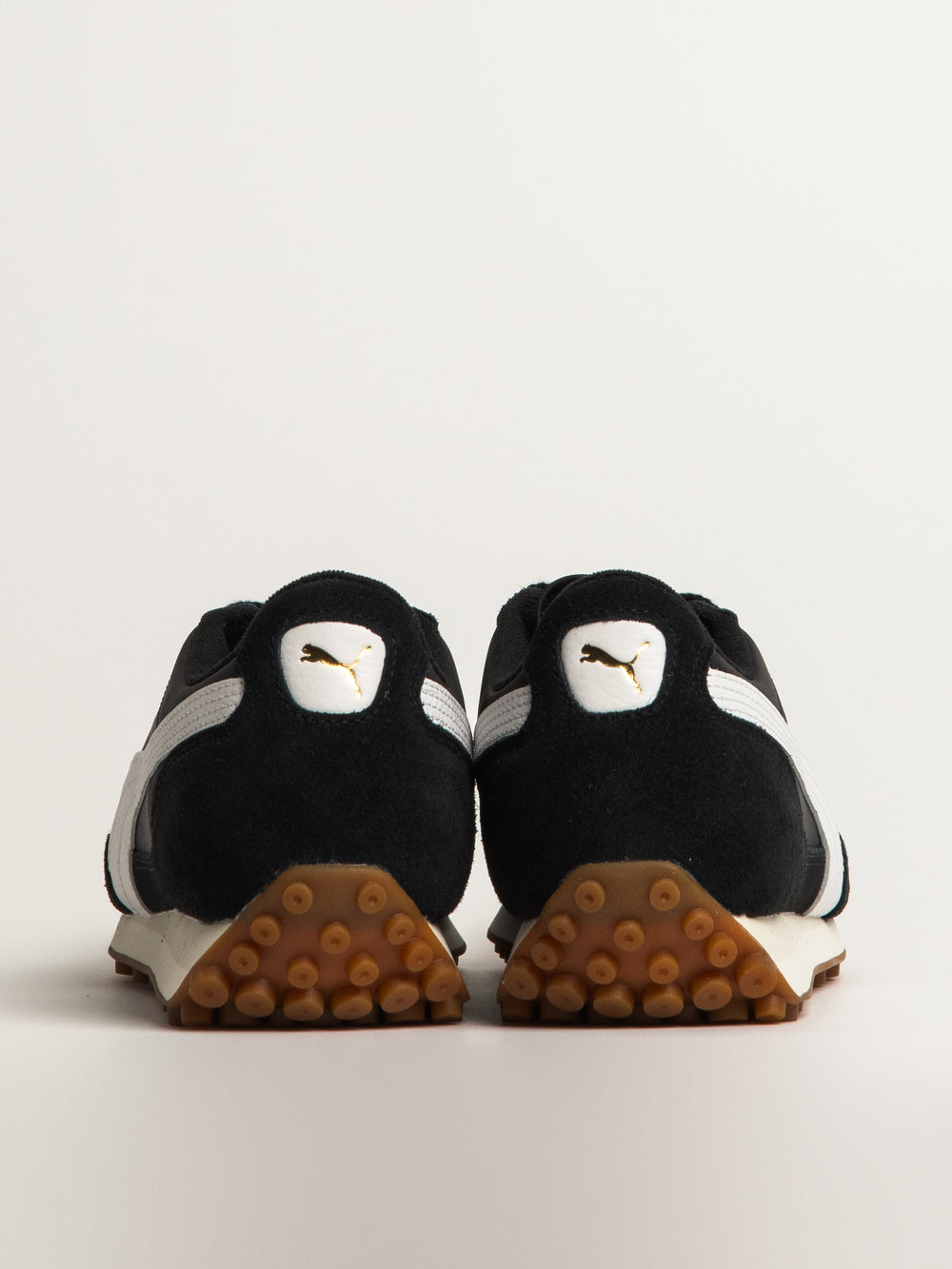 MENS PUMA EASY RIDER VINTAGE SNEAKER - BLACK/WHITE