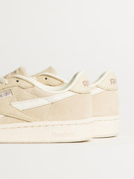 WOMENS REEBOK CLUB C GROUNDS UK SNEAKER - CHALK