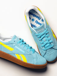 WOMENS REEBOK CLUB C GROUNDS UK SNEAKER - BLUE