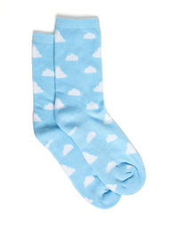 SCOUT & TRAIL CLOUD PRINT SOCK