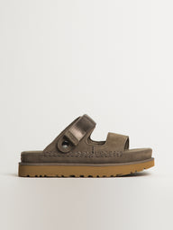 WOMENS UGG GOLDENSTAR ADJUSTABLE SLIDE - SMOKE PLUM